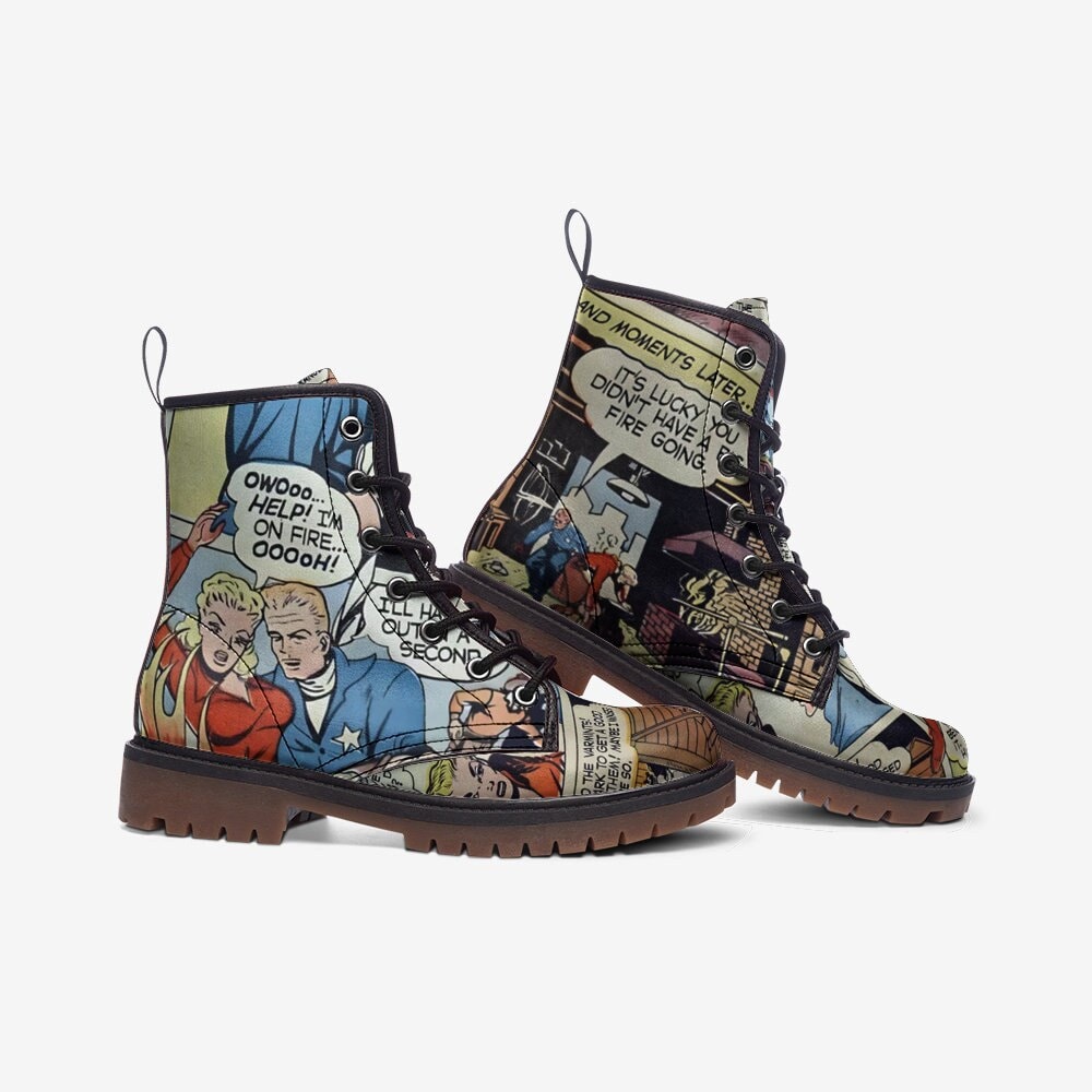 Western Comic Boots