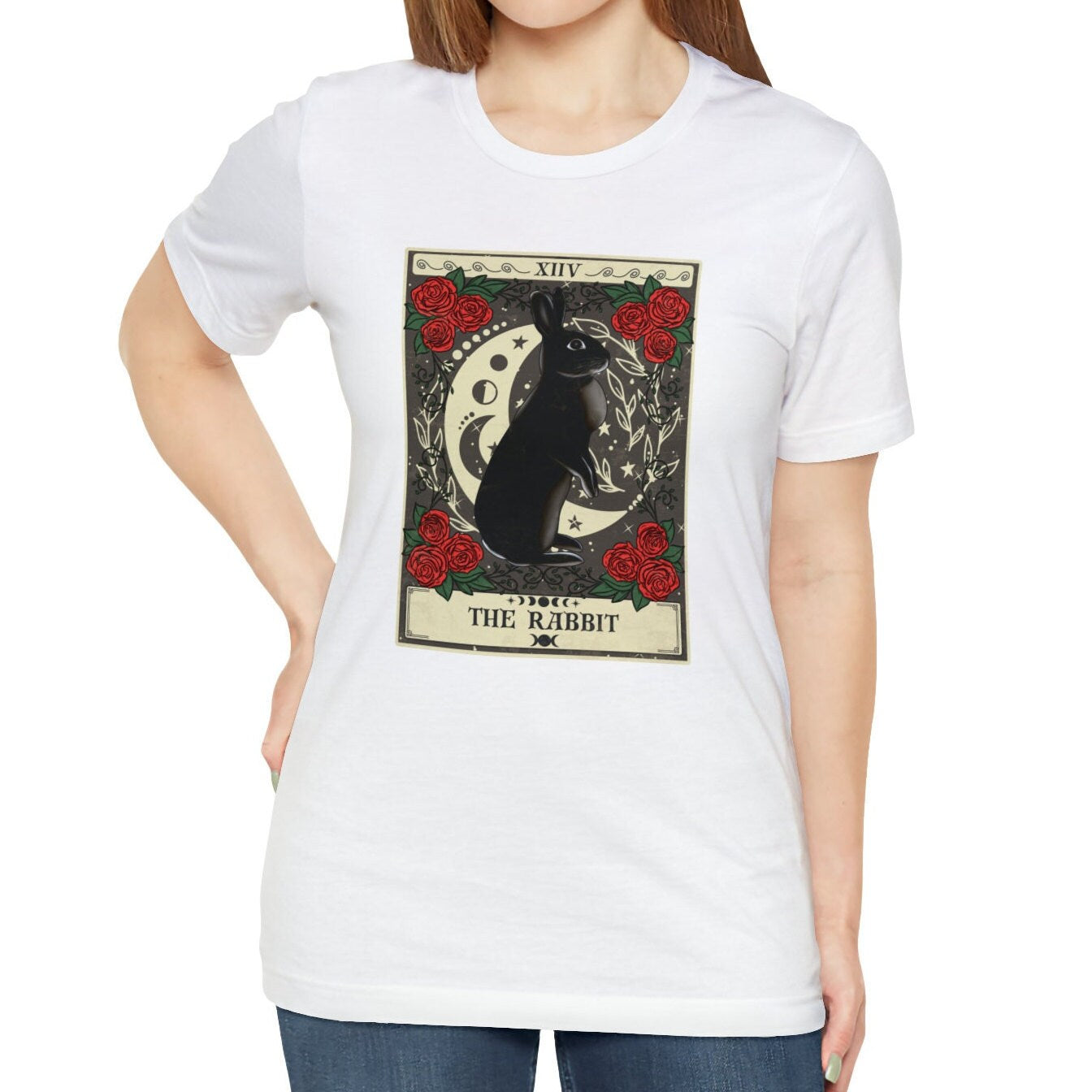 Rabbit Tarot Card Shirt, Animal Lover