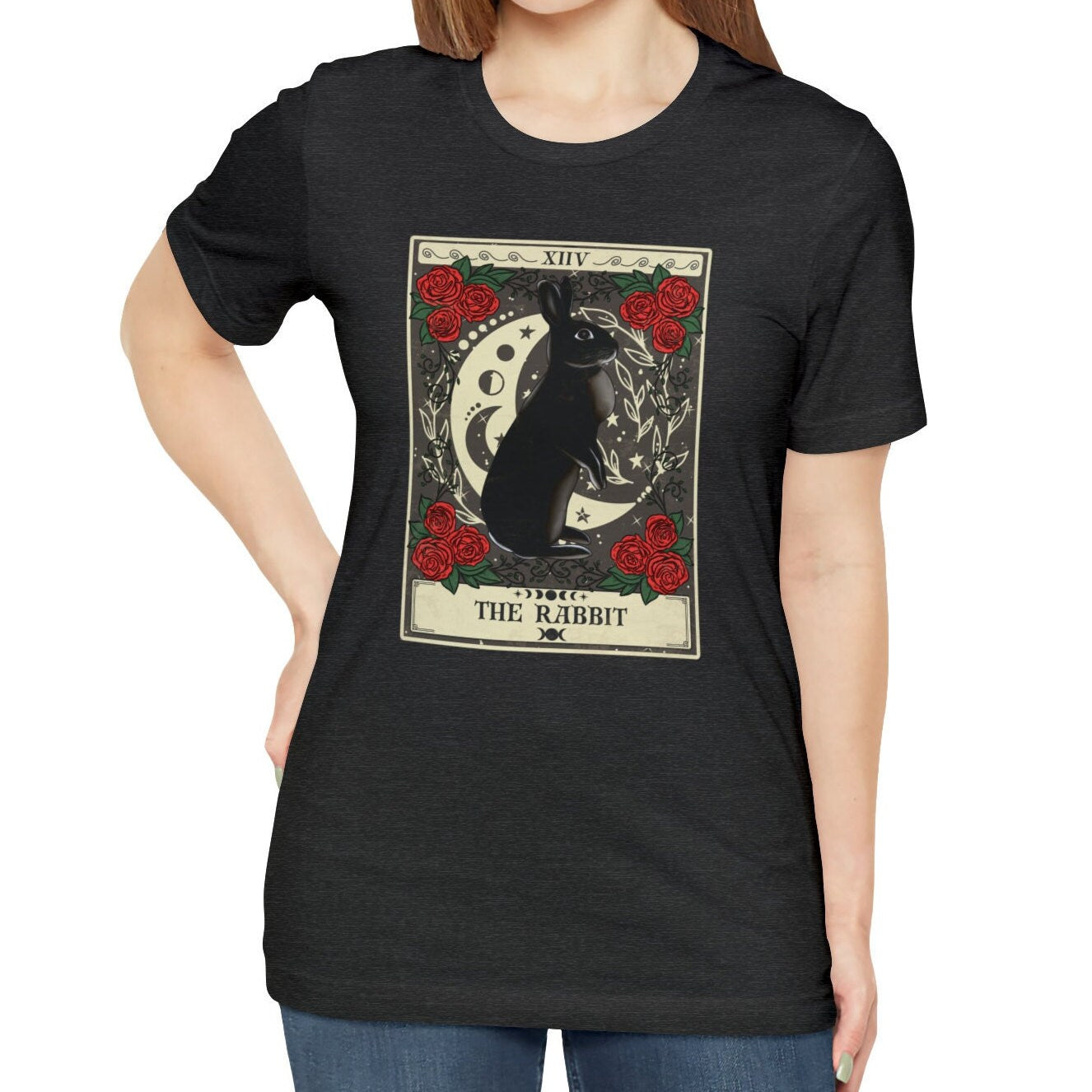 Rabbit Tarot Card Shirt, Animal Lover