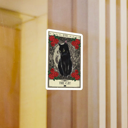 Cat Tarot Card Sticker 3" x 4"
