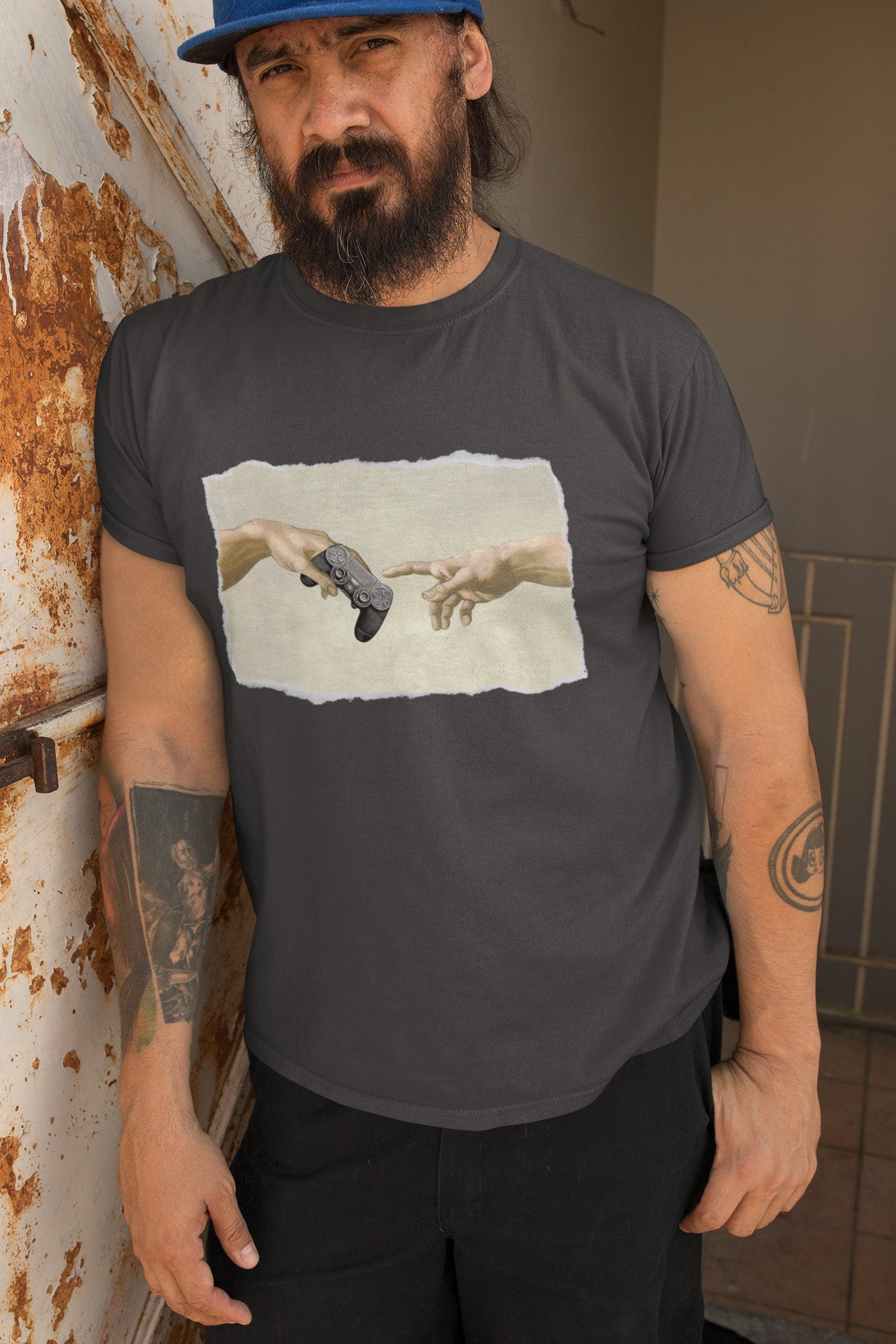 The Creation Of Gaming Shirt