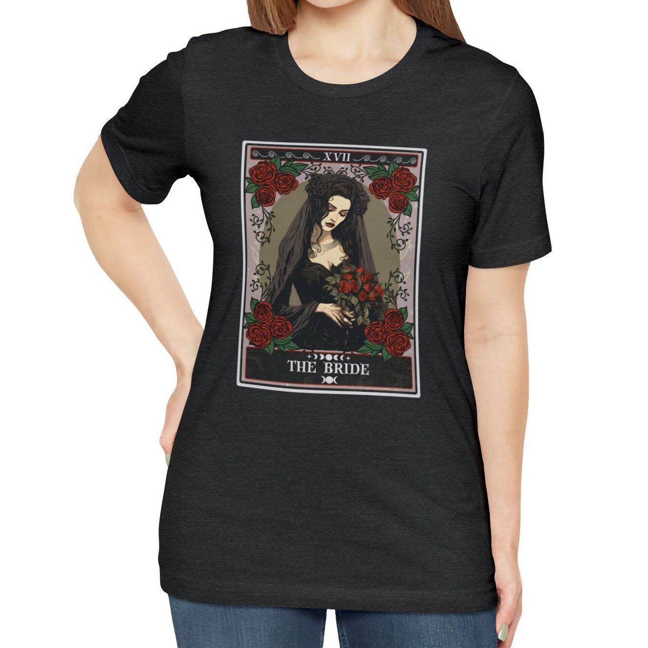 Witch Bride Tarot Card Shirt