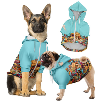 Dog Owner Matching Mushroom Hoodie