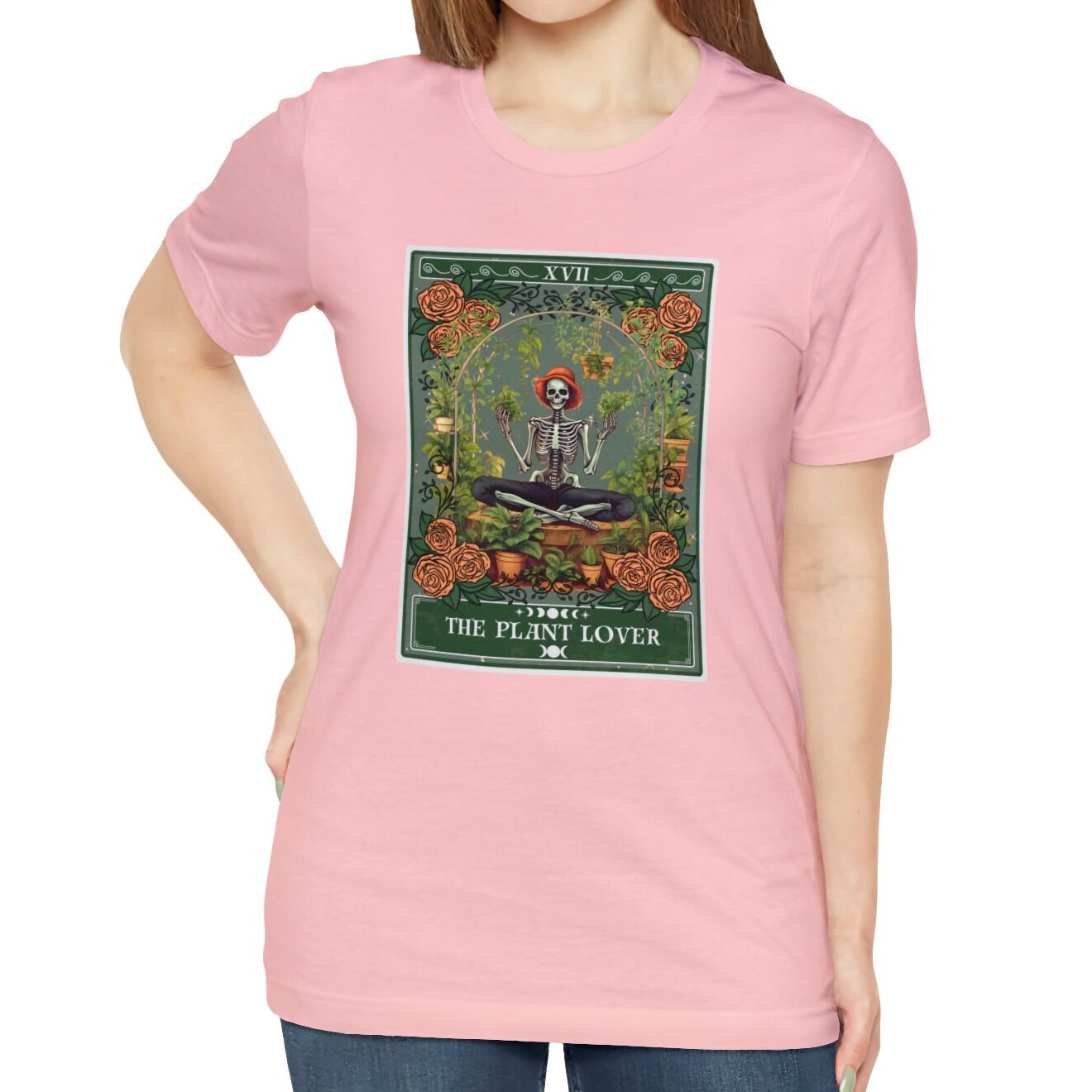 Plant Lover Tarot Card Shirt, Gardening