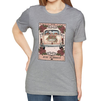 Just Married Tarot Card Shirt