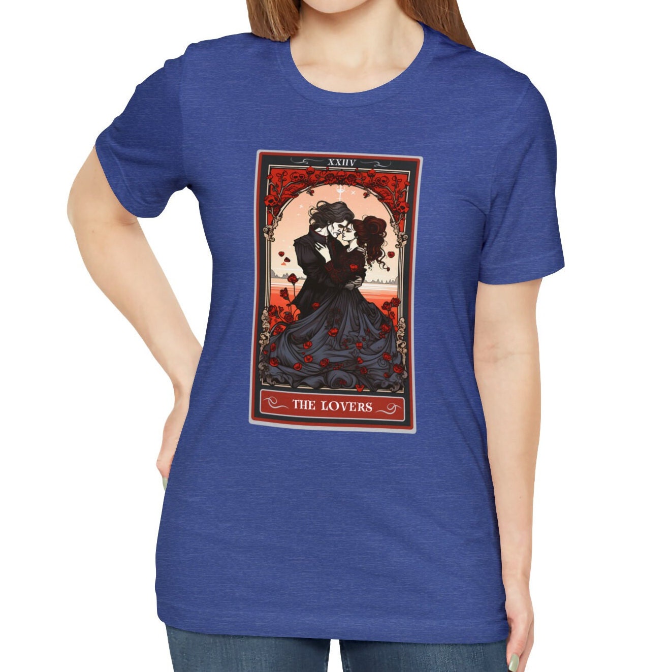 The Lovers Tarot Card Shirt, Valentines Day