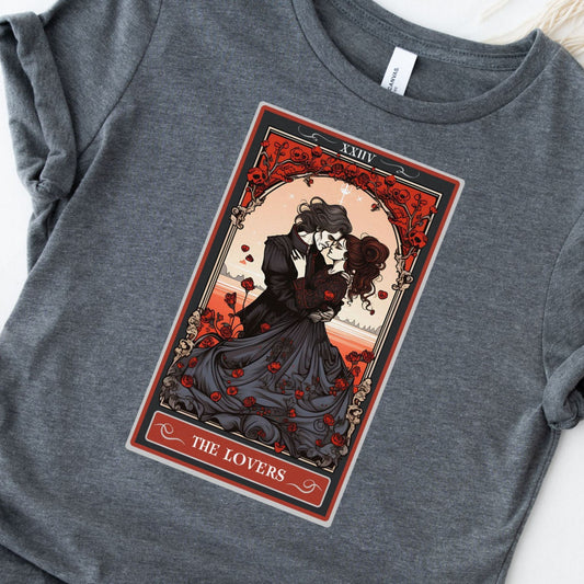 The Lovers Tarot Card Shirt, Valentines Day