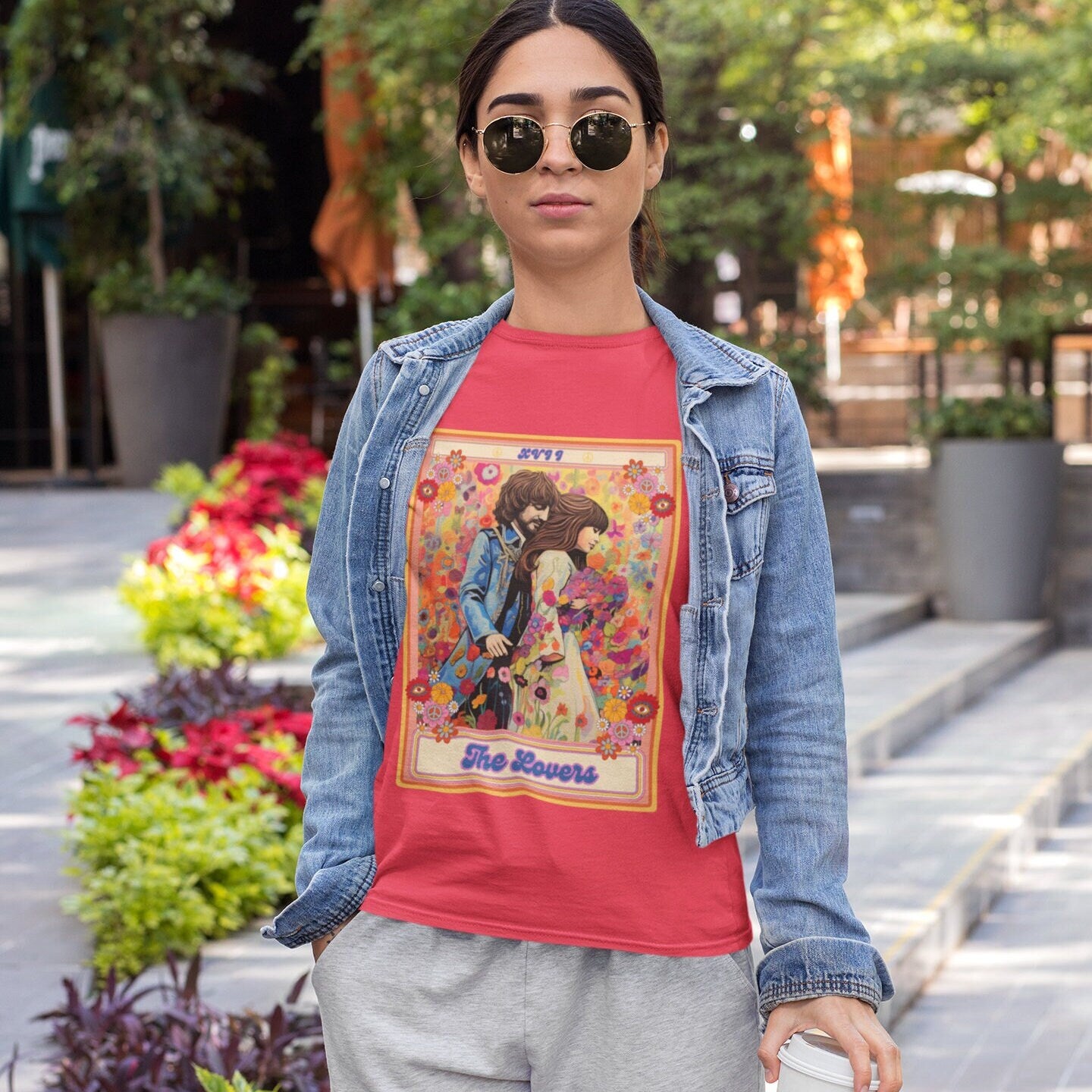 The Lovers Tarot Card Shirt Groovy