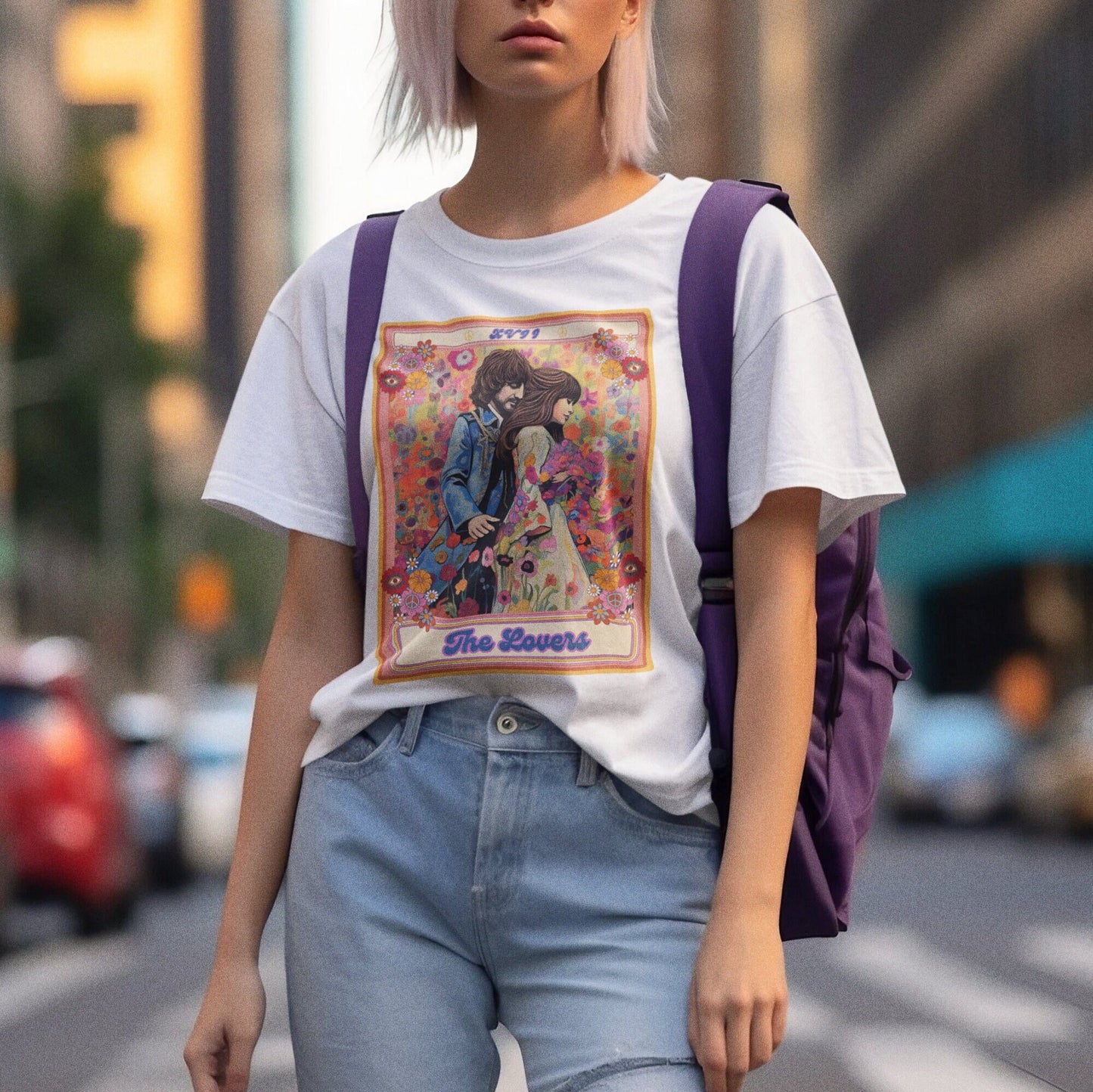 The Lovers Tarot Card Shirt Groovy