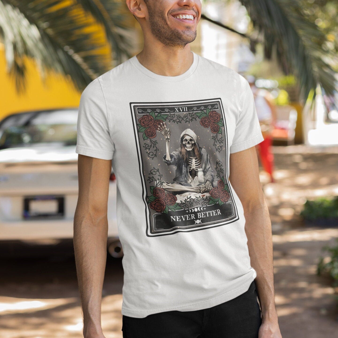 Never Better Skeleton Shirt