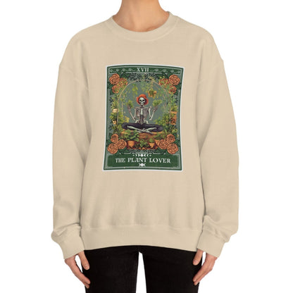 Plant Lover Tarot Card Sweatshirt, Gardening