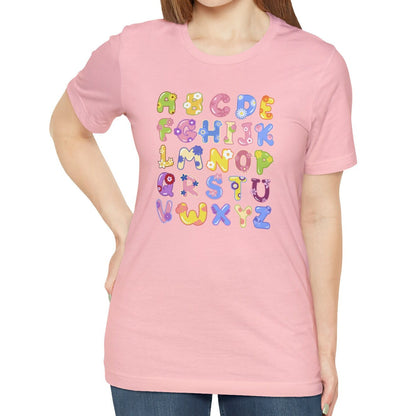 Flower Alphabet Shirt