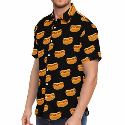 Hot Dog Hawaiian Shirt