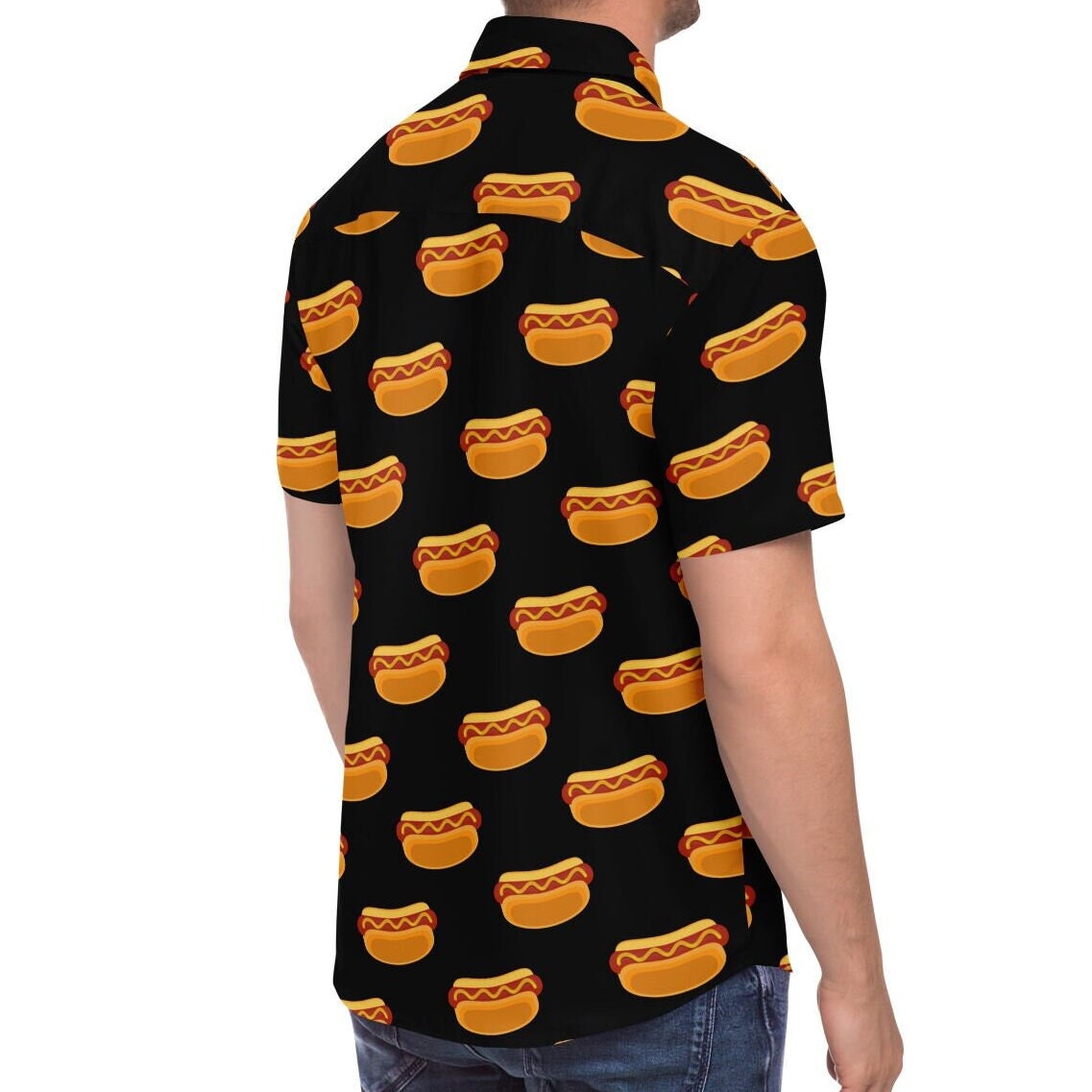 Hot Dog Hawaiian Shirt