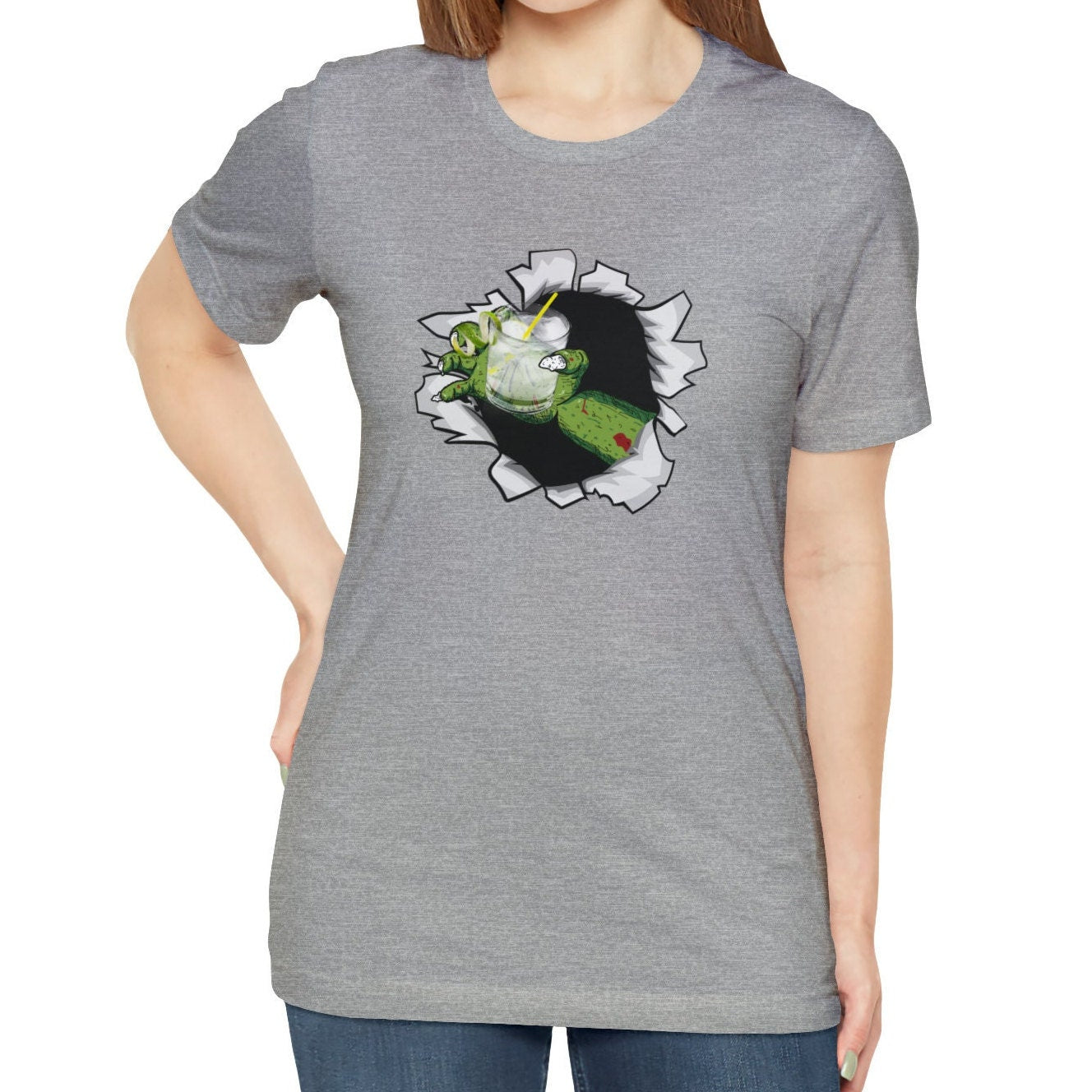 Gin and Tonic Halloween Zombie Shirt