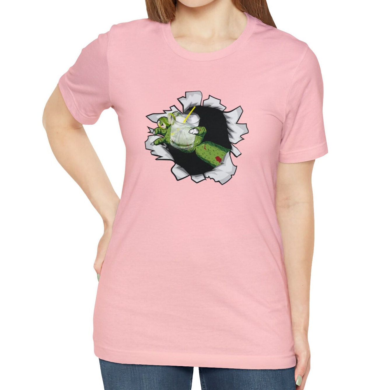 Gin and Tonic Halloween Zombie Shirt