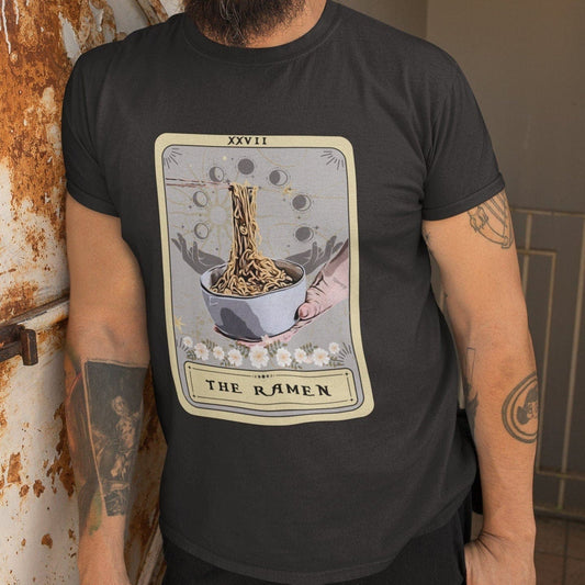 The Ramen Tarot Card Shirt, Food Lover