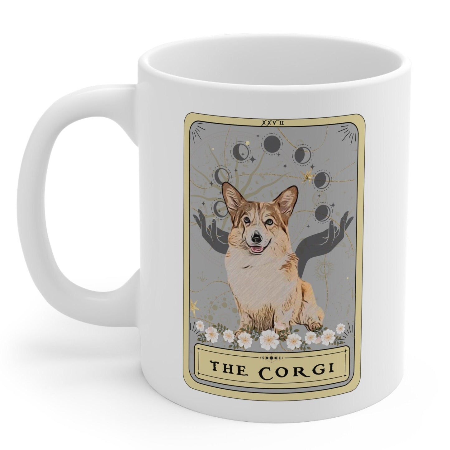 The Corgi Tarot Card Mug