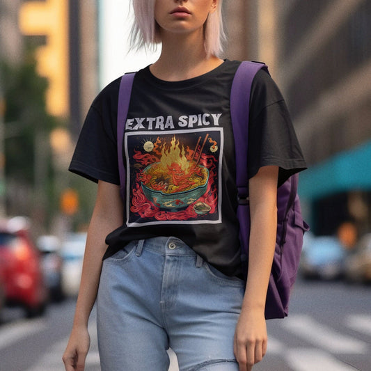 Extra Spicy Hot Sauce Foodie Shirt