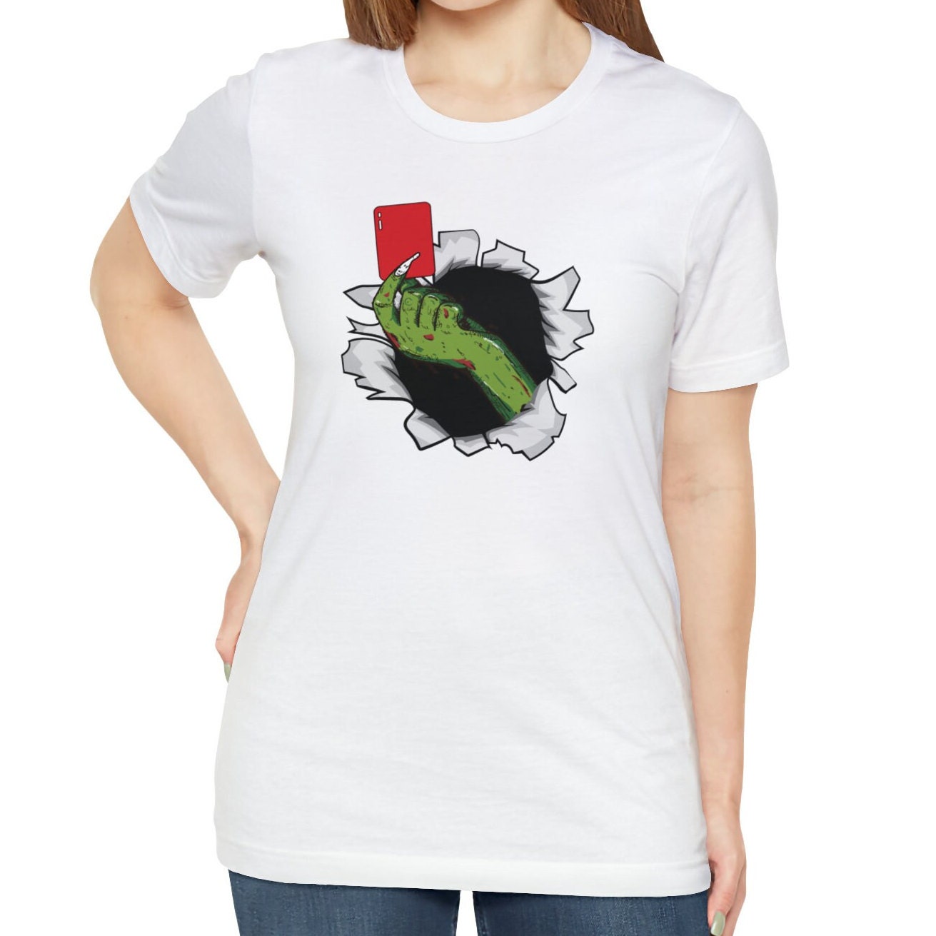 Soccer Halloween Shirt Zombie