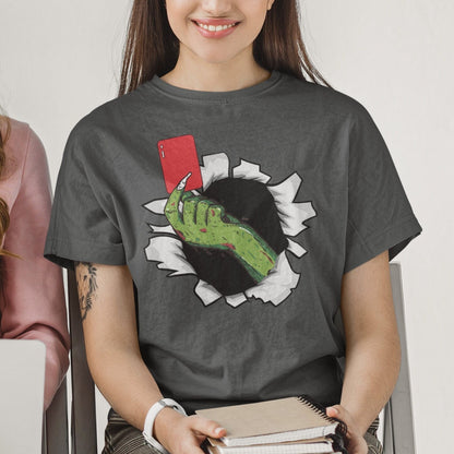 Soccer Halloween Shirt Zombie