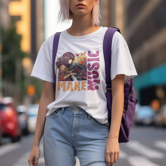 Piano Player Make Music Shirt