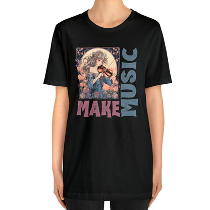 Violin Player Make Music Shirt