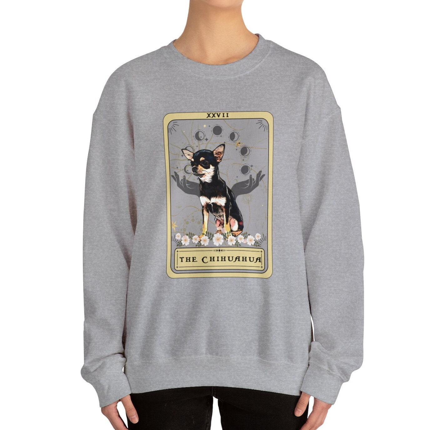 Chihuahua Tarot Card Sweatshirt