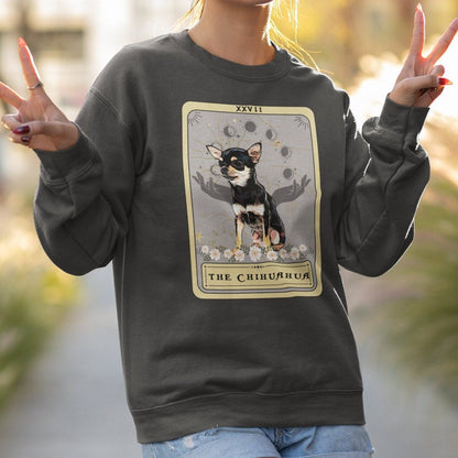 Chihuahua Tarot Card Sweatshirt