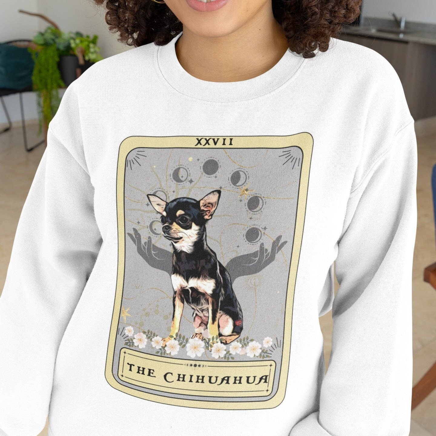 Chihuahua Tarot Card Sweatshirt