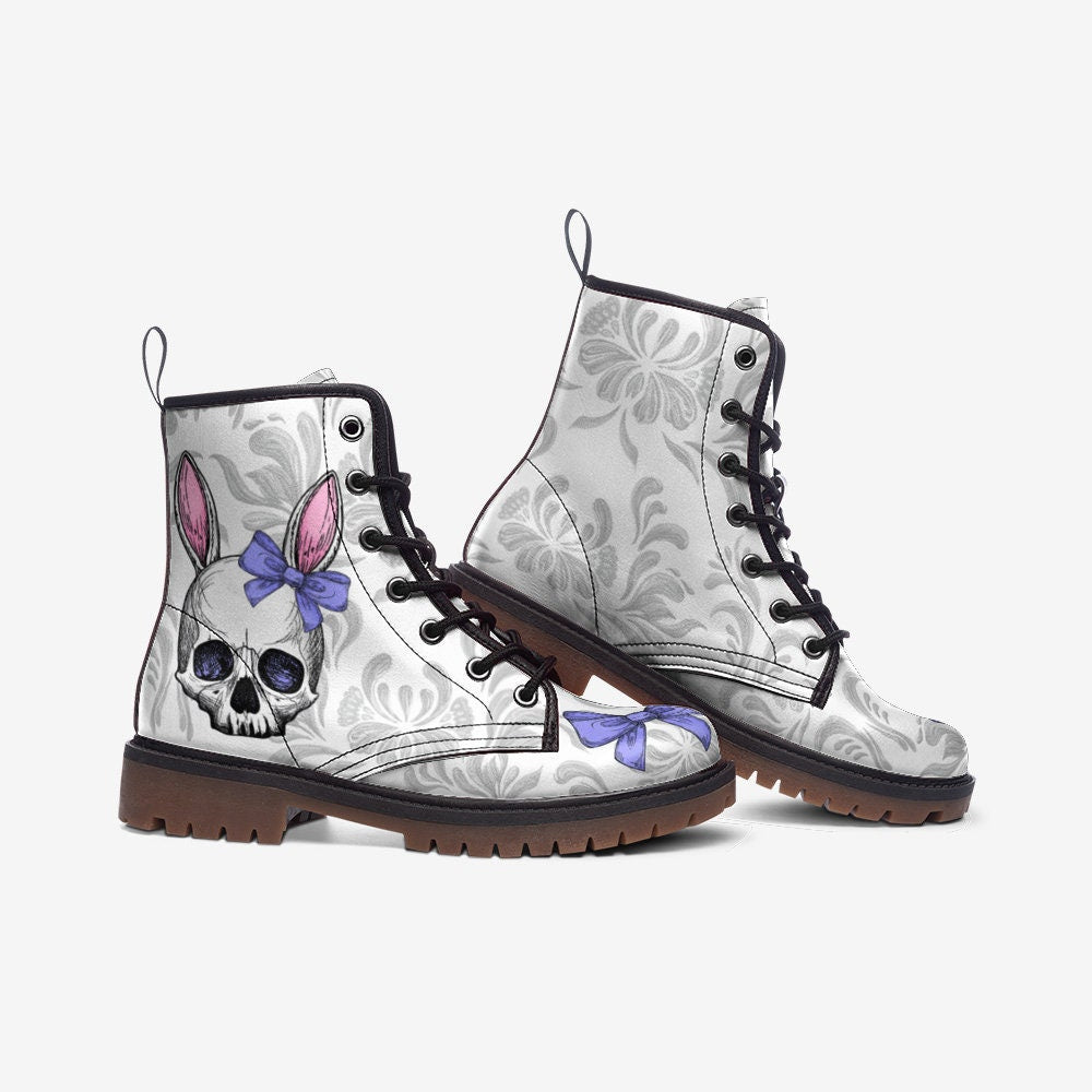 Skull Bunny Goth Boots