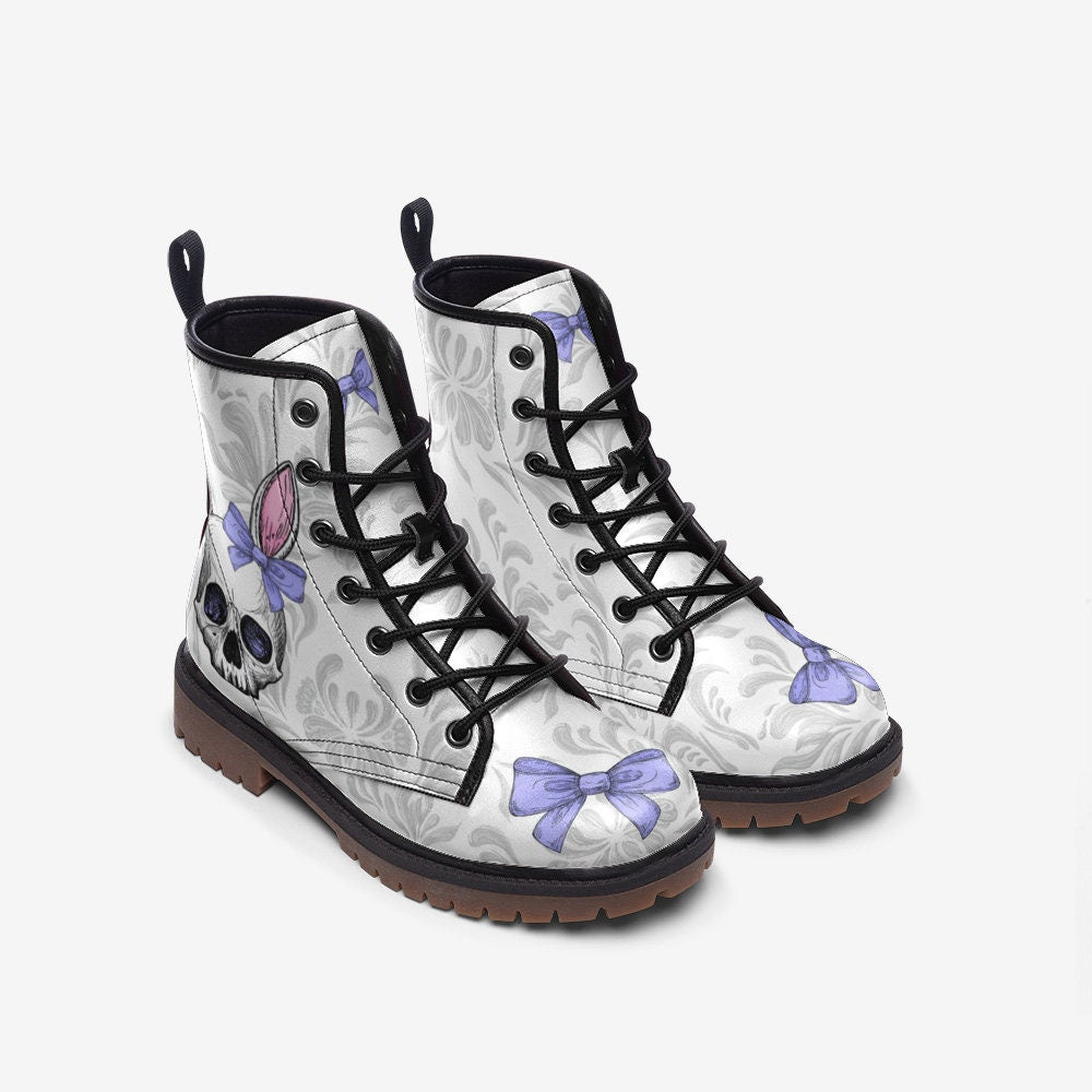 Skull Bunny Goth Boots