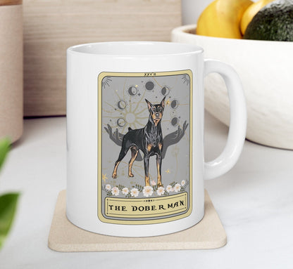 doberman mug