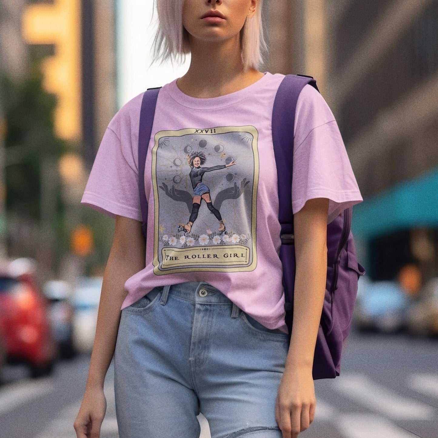 Roller Skater Tarot Card Shirt Roller Skate Shirt