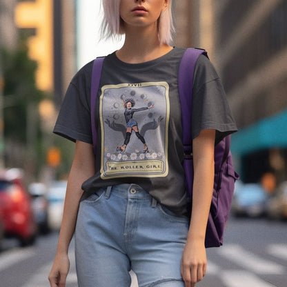 Roller Skater Tarot Card Shirt Roller Skate Shirt