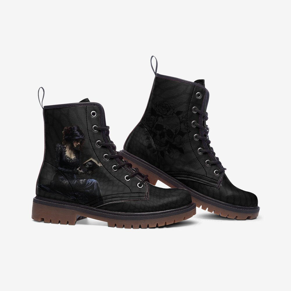 Dark Romance Reader Boots