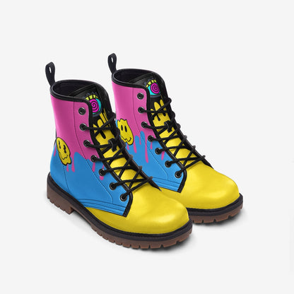 Trippy Color Boots