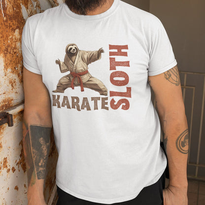 Karate Sloth Shirt, Martial Arts