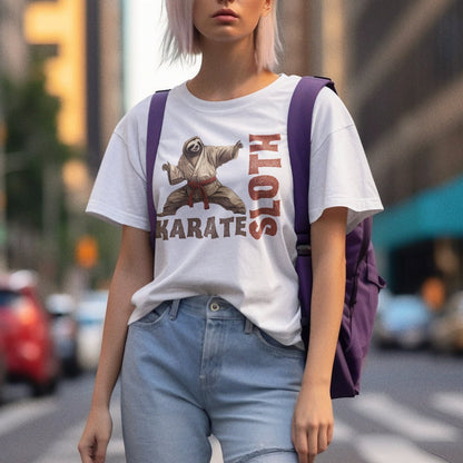 Karate Sloth Shirt, Martial Arts