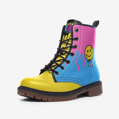 Trippy Color Boots