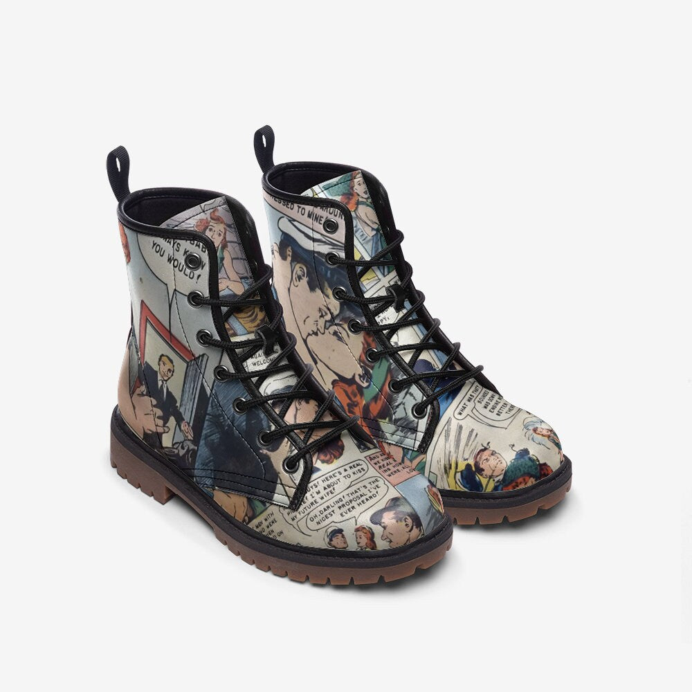 Comic Book Boots