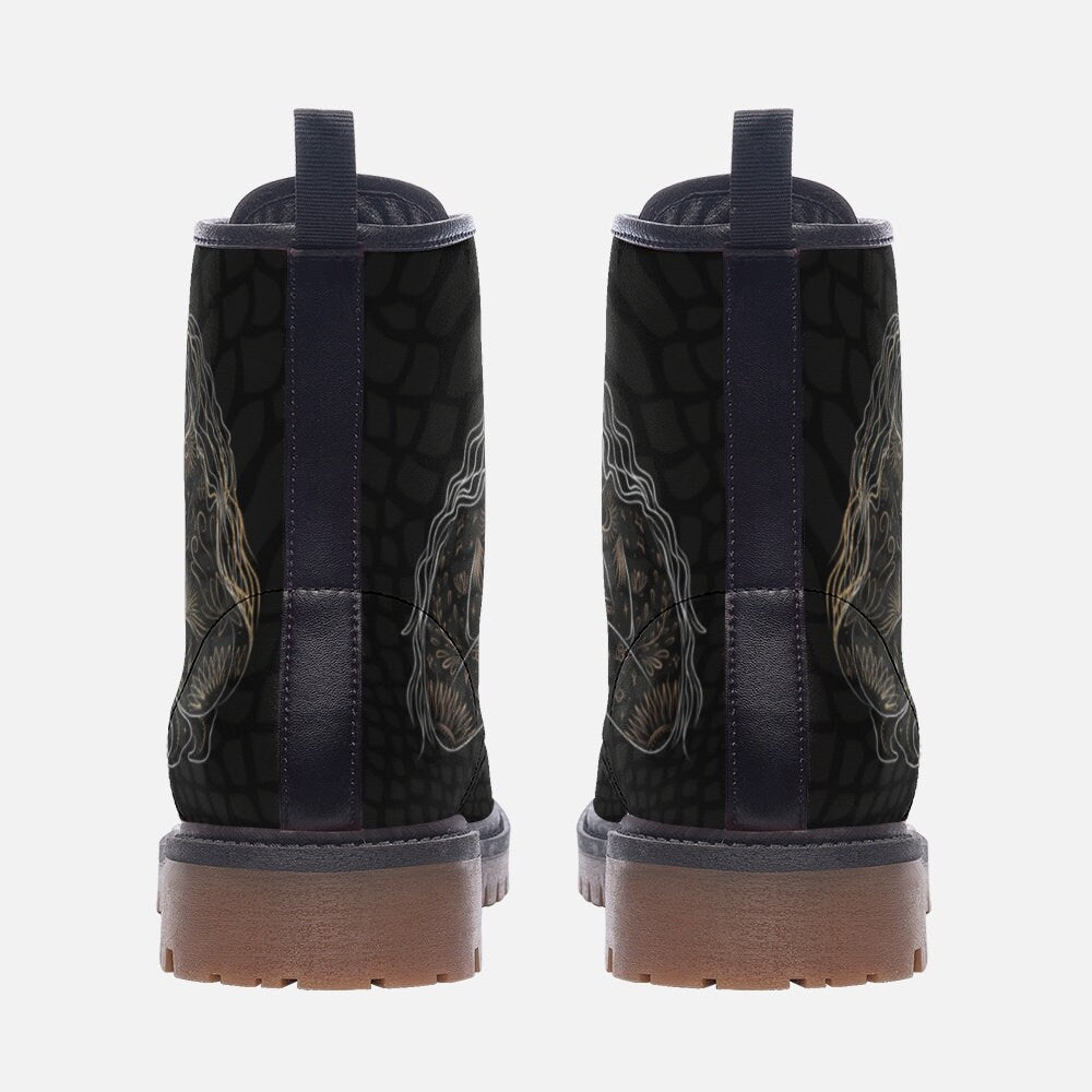 Moon and Sun Boots Black