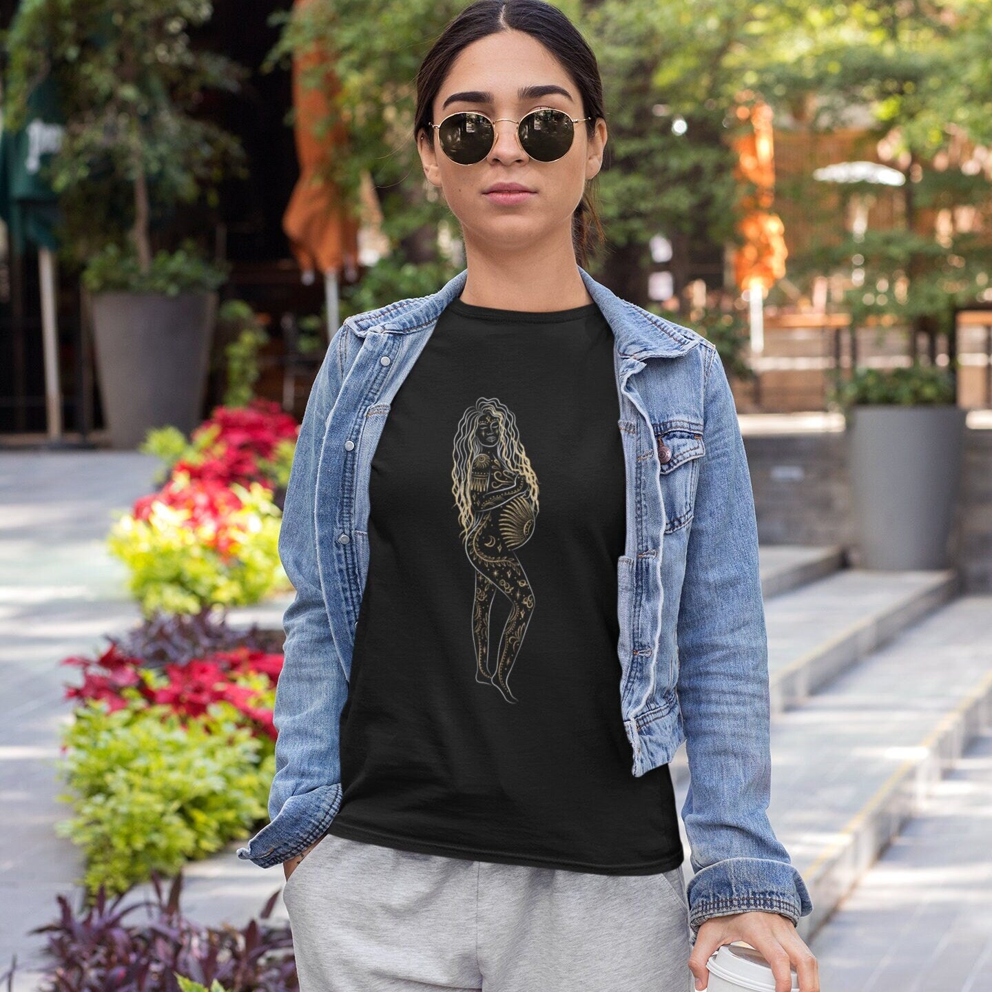 Mystical Pregnant Woman Shirt