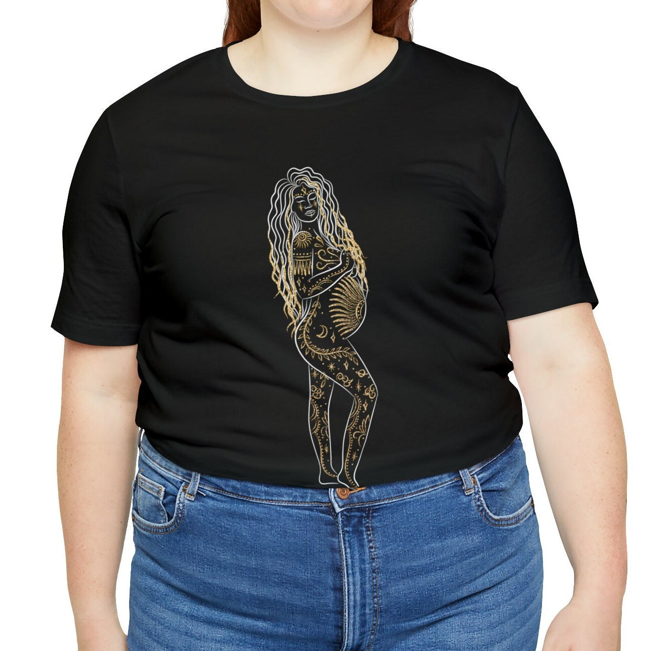 Mystical Pregnant Woman Shirt