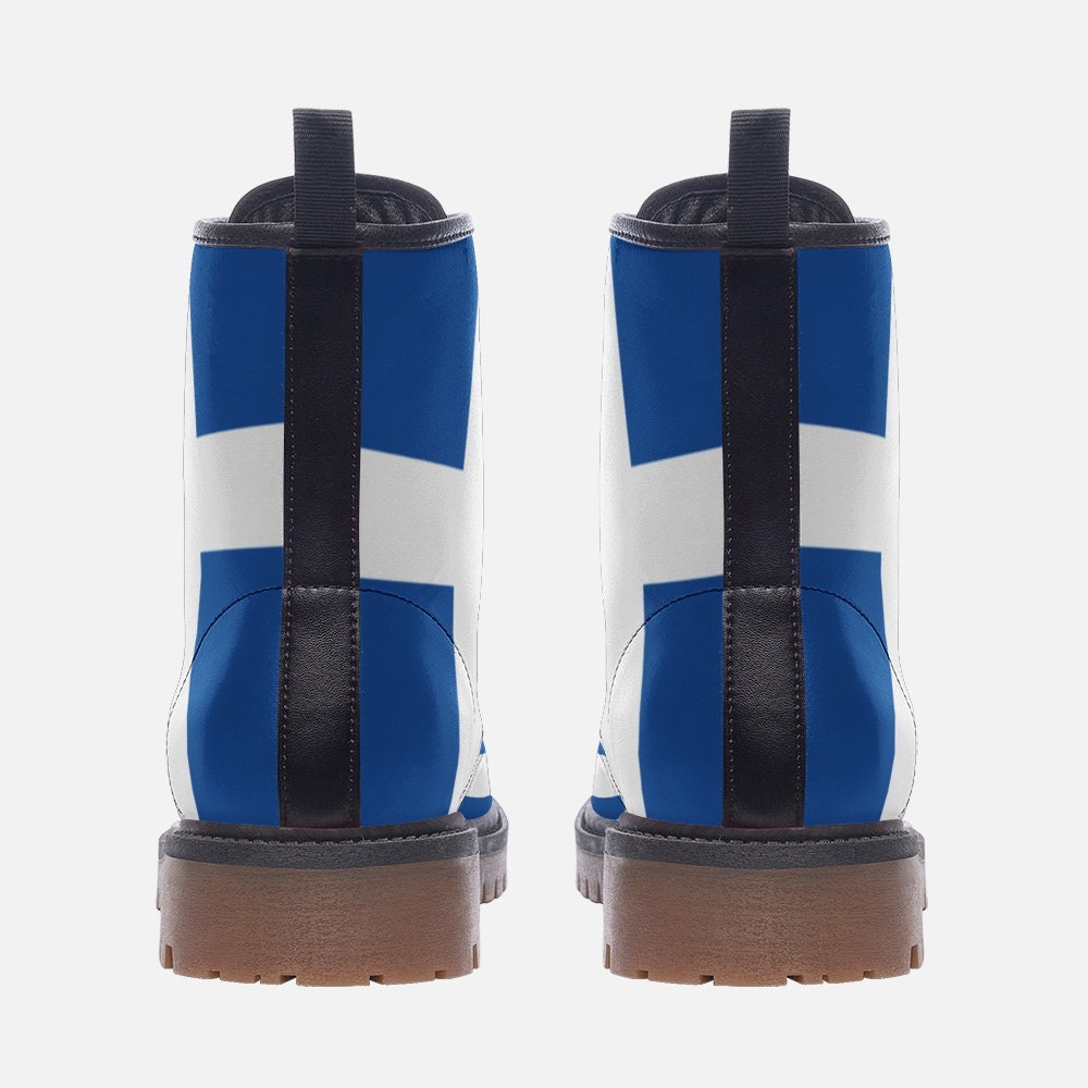 Greek Flag Boots