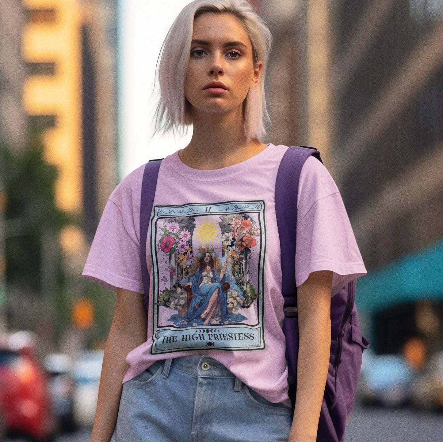 The High Priestess Tarot Card Shirt