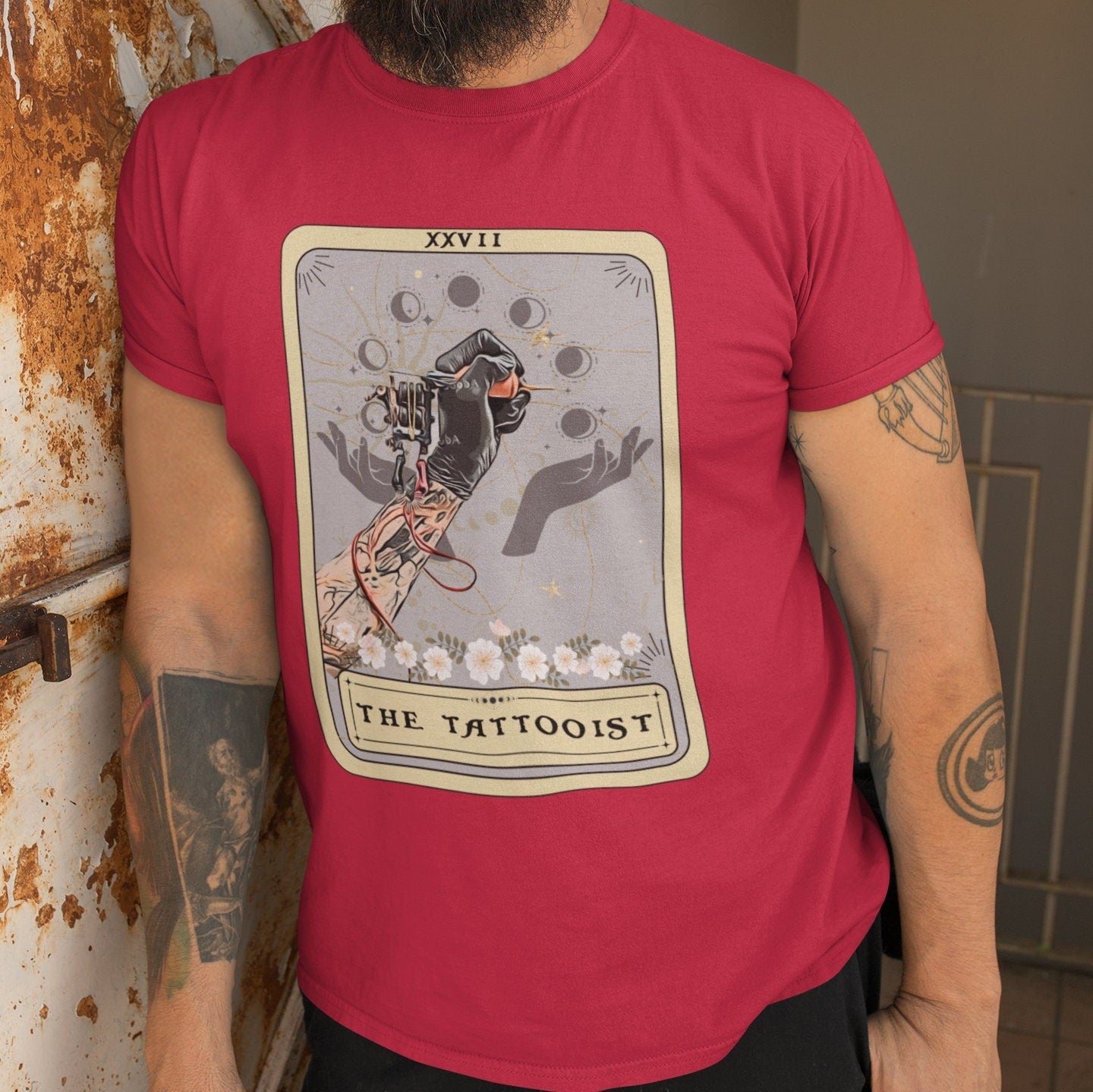 Tattoo Artist Tarot Card Shirt, Tattooist