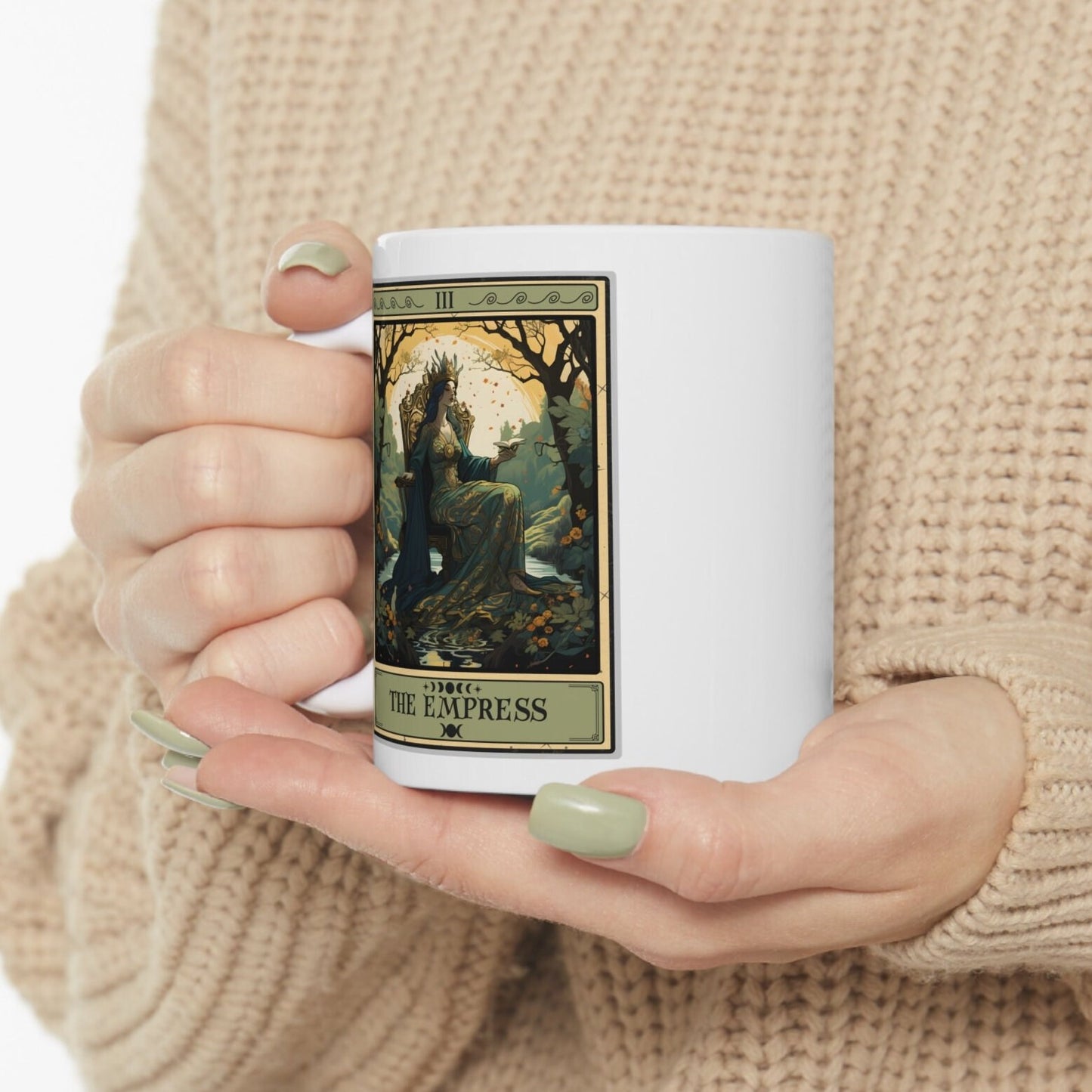 The Empress Tarot Card Mug