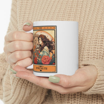 Strength Tarot Card Mug