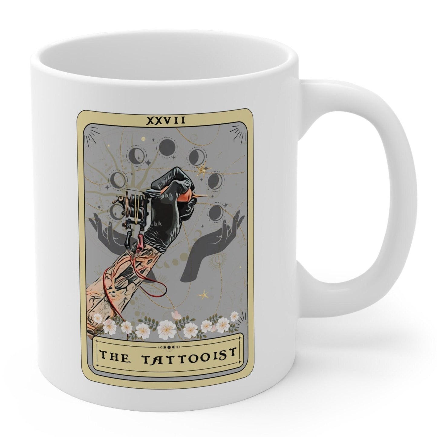 The Tattoo Artist Tarot Card Mug, Tattooist